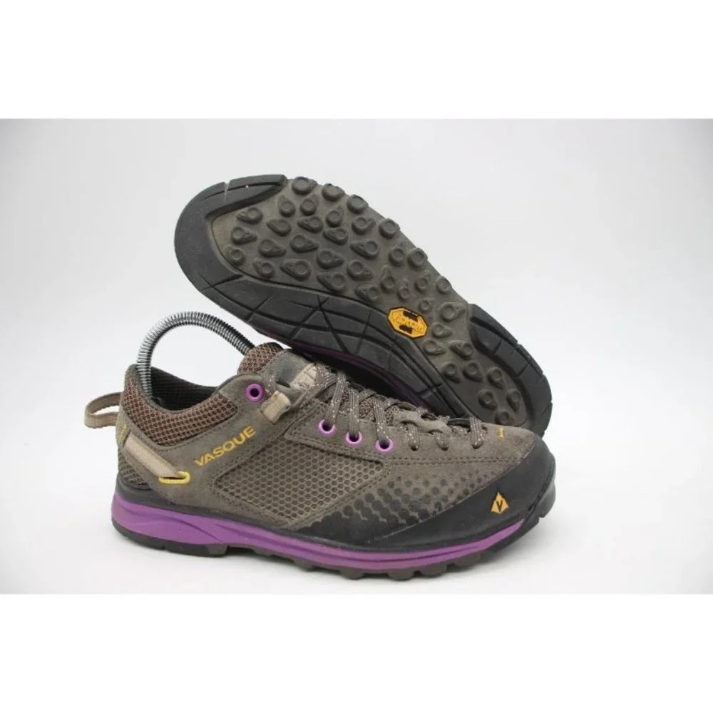 Vasque Grand Traverse Trail Hiking Running Shoes Vibram Soles Women's Size 7.5